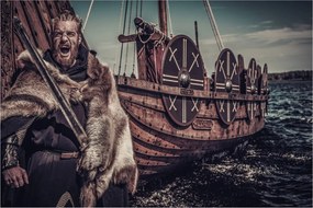 Kép - Viking (90x60 cm)
