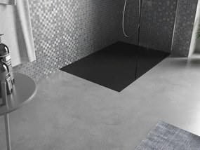 Mexen Otto téglalap alakú SMC zuhanytálca 100 x 90 cm, fekete - 4N709010