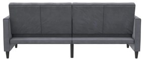 Szürke bársony kanapé 207 cm Celine – Støraa