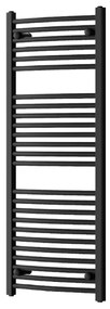 Egyenes törölközőszárító radiátor 1200x500 mm fekete