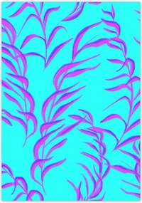 Poszterek 70x100 Modern levél minta