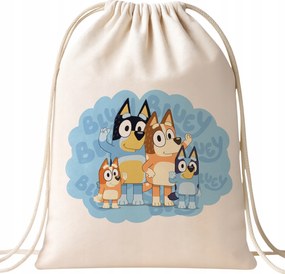 Bluey Bingo pamut hátizsák Mese rajongóknak Ajándék