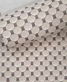 Vinyl tapéta flizelin minta geometrikus pöttyök 3D hatás Bn