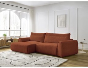 Narancssárga sarokkanapé Aden – Bobochic Paris