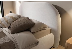 Franciaágy 140 cm Olivo P (ágyráccsal) (tárolóhellyel) (fehér + fekete). Akció -15%. 1100412