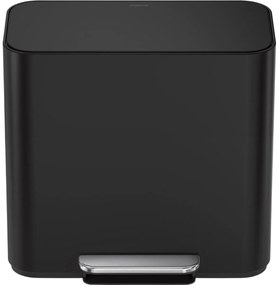 Simplehuman Mini pedálos szemetes szelektívhulladékgyűjtő 15 l, matt fekete