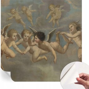 Öntapadós tapéta Falfestmény Prémium angyalfigurák 250x250 cm