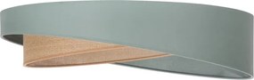 BRILAGI-LED Mennyezeti lámpatest VELVET TWIST LED/24W/230V 4000K átm. 55 cm zöld/bézs.