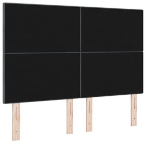 LED Fejtámla Sötétszürke 72 cm Bársony