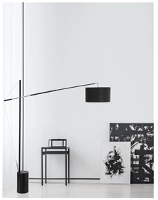 Nova Luce állólámpa, fekete, E27 foglalattal, max. 1x28W, 41455401