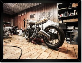 Poszterek keretben 40x30 Motorkerékpár felújítás