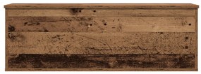 Tárolódoboz Régi Fa 102x35x35 cm Műgyanta Fa