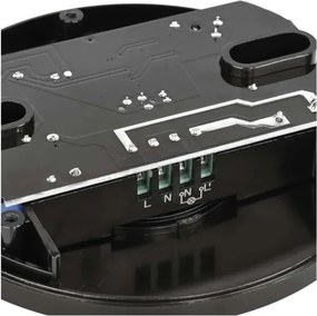 Kültéri PIR mozgás- és alkonyatérzékelő 2000 W/230 V IP65 fekete