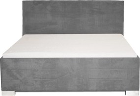 KATI ágy 180x200 cm Fekete Matraccal