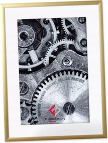 Alumínium Keret Plexiből, 10X15 CM, Arany