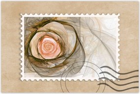 Poszterek 120x80 Absztrakt rózsa virág