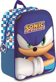 Sonic a sündisznó Modern 3D hátizsák, táska 30 cm