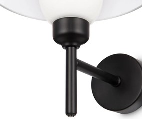 Maytoni modern fali lámpa memory fekete átlátszó mymod177wl-01b