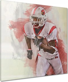 Vászonkép 60x60 Futball Futballista