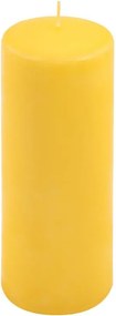 Gyertya készlet 20 cm Ø 7,5 cm 2 db sárga