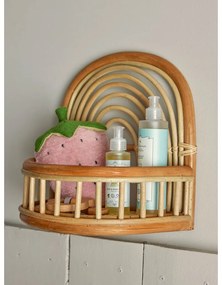 Natúr színű rattan gyerek polc Preet – Bloomingville Mini