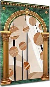 Vászonkép 60x90 Bézs az oszlopokon