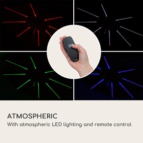 Blumfeldt Calais, Napernyő, LED, alumínium váz, poliészter huzat, UV védelem 50