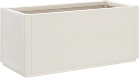 vidaXL fehér polipropilén kerti ültetőláda 80 x 36 x 35 cm