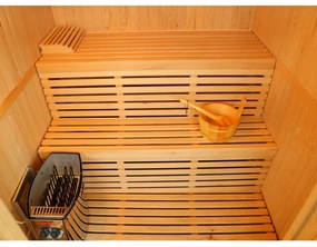 Sauna DeLuxe HR4045 Finnország, barna