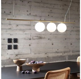 Ideal Lux - LED Csillár zsinóron PERLINE 3xG9/3W/230V arany