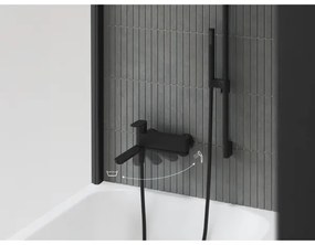 Ravak X070463 - Kádcsaptelep CHROME fekete