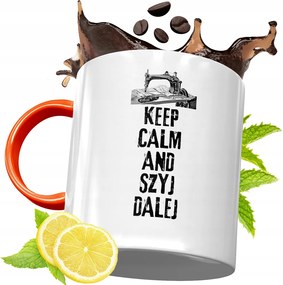 Narancssárga Bögre Szabónak Születésnapi Ajándék fényképes nyomtatással