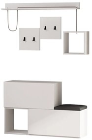 Design előszobafal szett Callia fehér