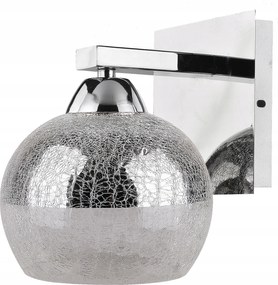 Fali lámpa Candellux ezüst E27 60 W