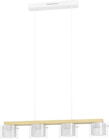 Eglo PORTICO-Z 900881 Függőlámpa 4x3.7W/LED 2700-6500K 2200lm IP20