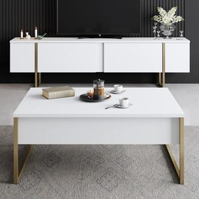 Luxe - White, Gold