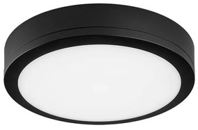 LED2 - Kültéri LED mennyezeti lámpa érzékelővel KERY LED/18W/230V IP65 fekete