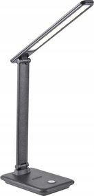 LED-es Éjjeli Asztali Lámpa Iskolai Érintőképernyős Változtatható Szín 8W Cct Fekete