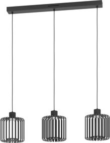 EGLO 900724 GINESTRONE Többágú Függesztett Lámpa Fehér, Fekete LED IP20