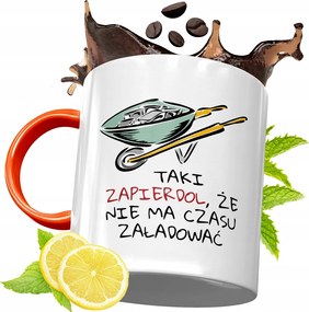 Narancssárga Bögre Építő Szakember Barkácsolónak, fényképes nyomattal