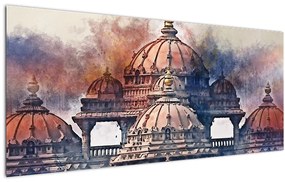 Kép - Akshardham, New Delhi, India (120x50 cm)