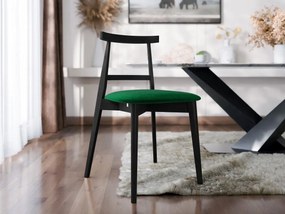 Étkezőszék KD 71 (fekete + smaragd) . 1103489