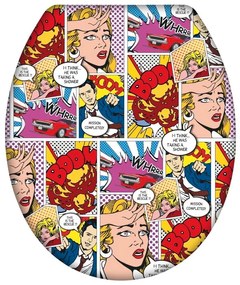 Pop Art WC-ülőke, 45 x 37,5 cm - Wenko