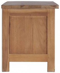 tömör tíkfa TV-szekrény 90 x 30 x 35 cm