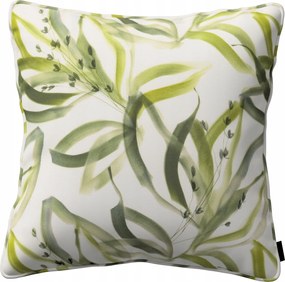 Párnahuzat 45x45 fehér-zöld
