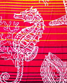 ISCHIA Strandtörölköző többszínű 165x90cm