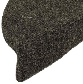 10 db antracit tűlyukasztott öntapadó lépcsővédő 56 x 17 x 3 cm