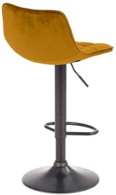 H-95 Mustársárga Bárszék Állítható Magassággal