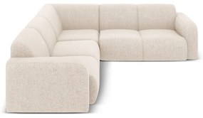 Bézs sarokkanapé (variálható-L alakú) Molino – Micadoni Home