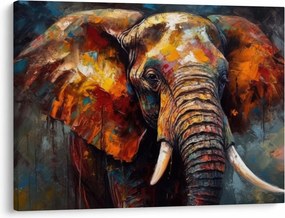 Kép - Egy elefánt festése (70x50 cm)